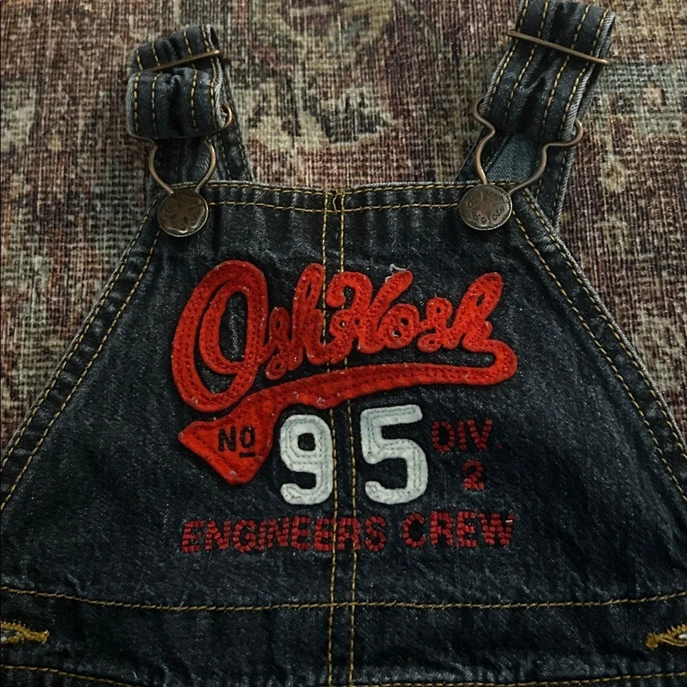 OshKosh B'gosh Blue Denim Boys Overalls